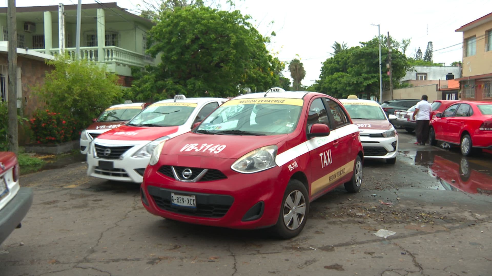 Taxistas de Veracruz Exigen Entrega de Placas para Continuar Operando sus Unidades