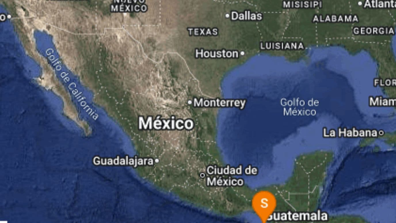 Temblor Hoy en México