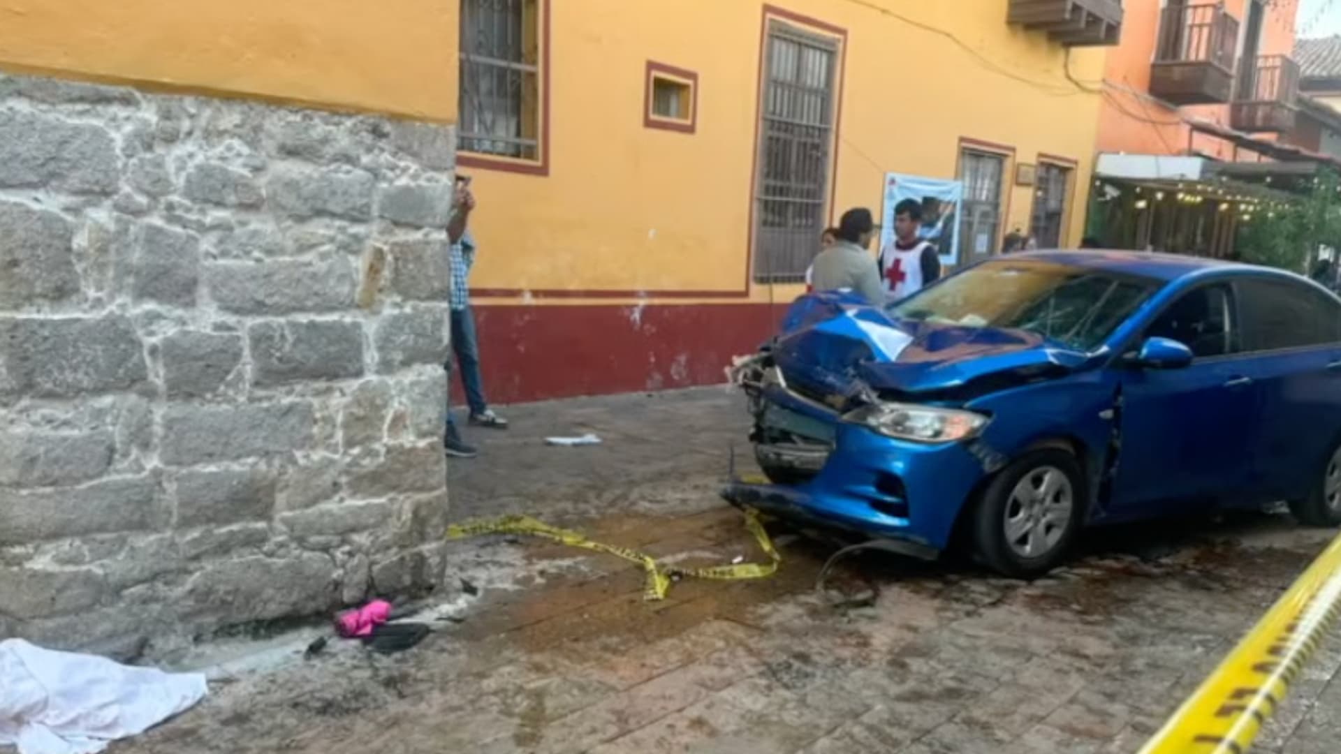 Testimonio Testigo Accidente Choque Personas Atropelladas Centro Histórico Zacatlán Puebla