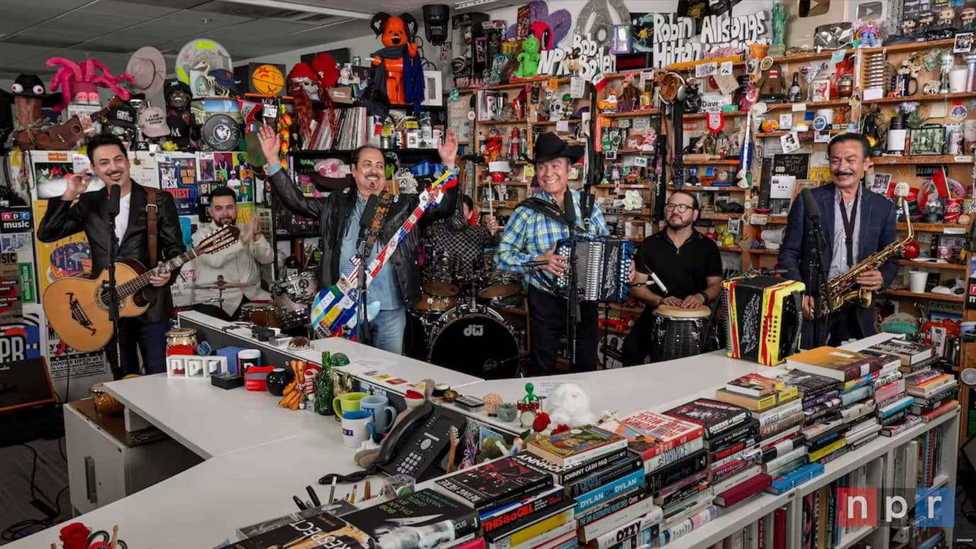 Los Tigres del Norte. Foto: NPR