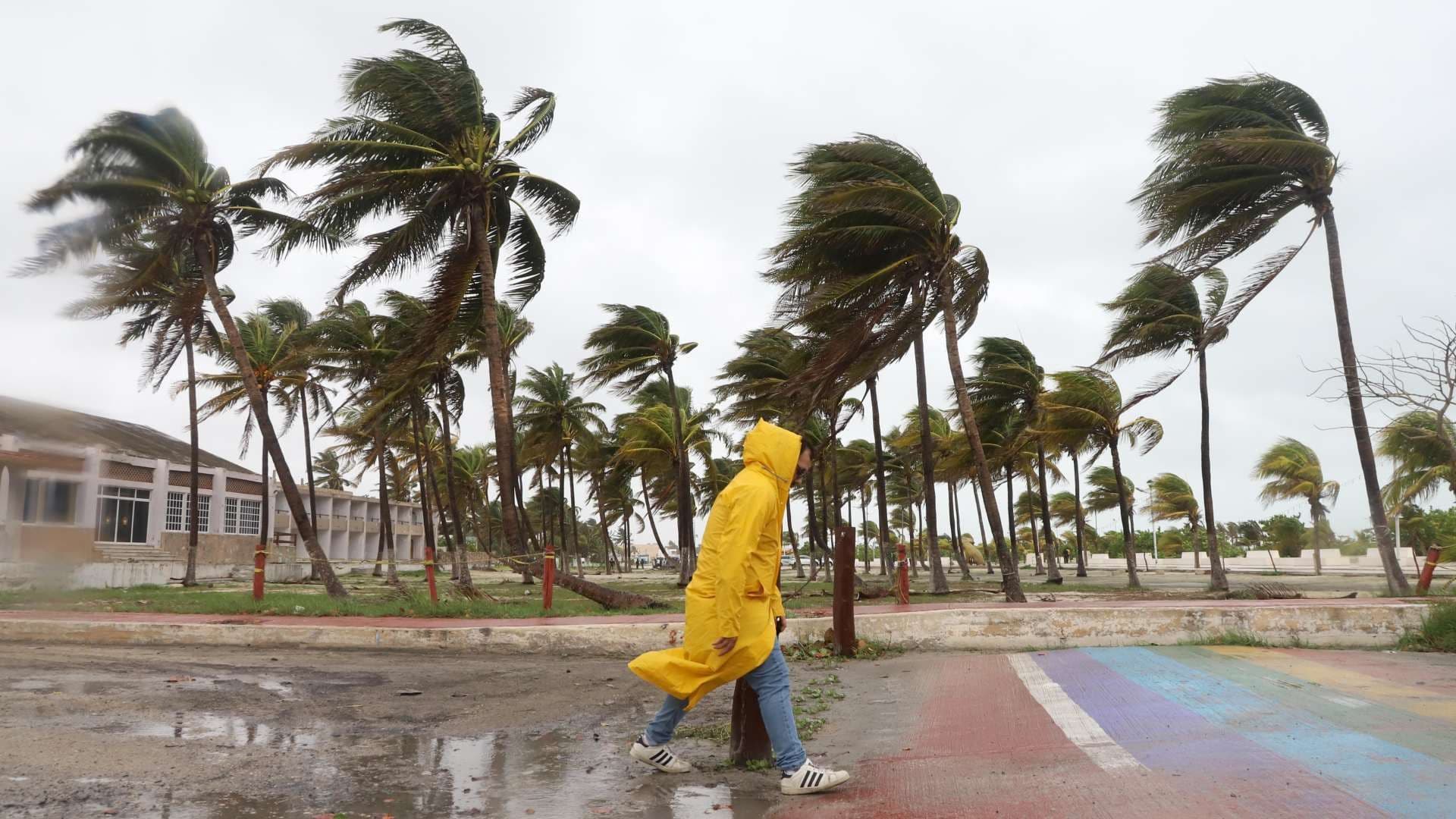 Afectaciones de la tormenta Beryl en Yucatán en julio 2024. Foto: Cuartoscuro | Archivo