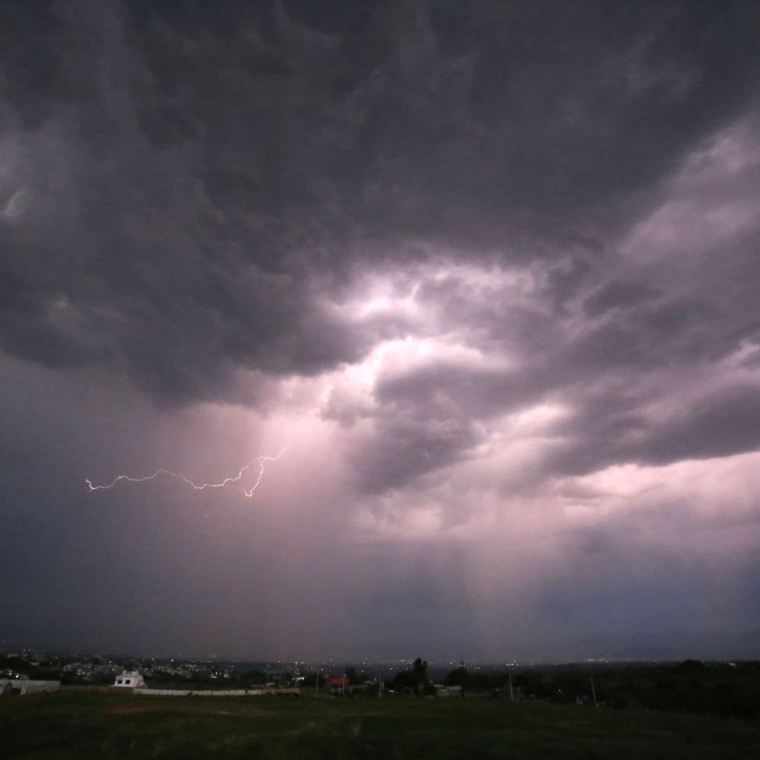 Tormenta eléctrica en México