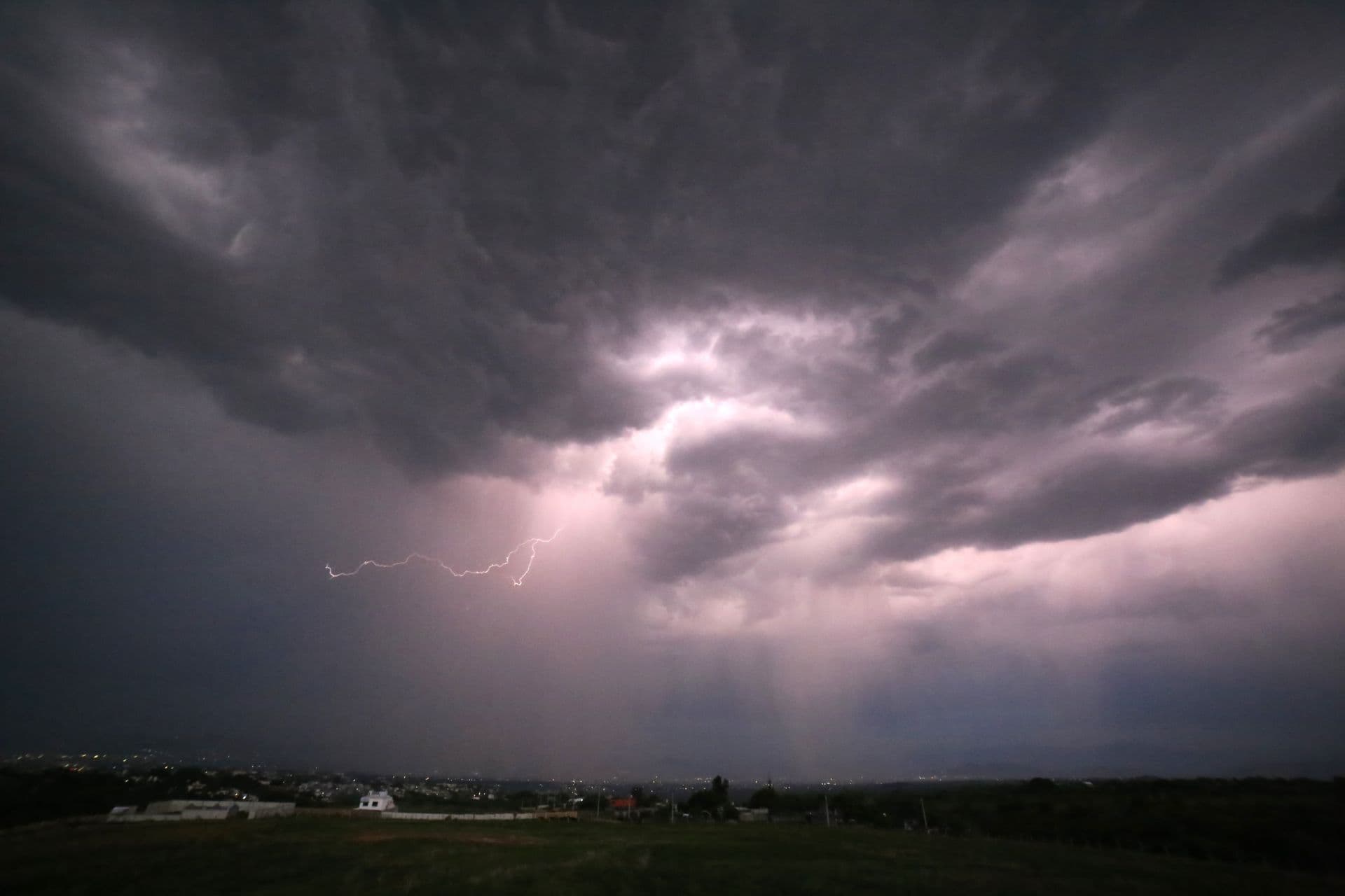 Tormenta eléctrica en México
