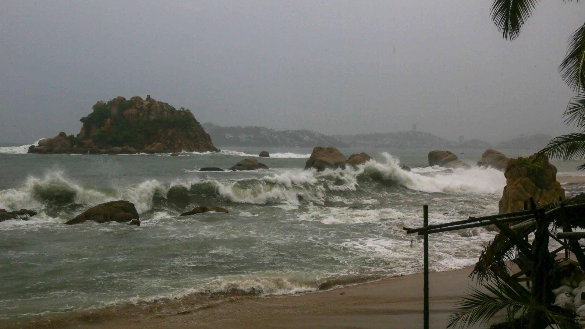 Marejadas en Acapulco por tormenta tropical Boris en junio 2026. Foto: Cuartoscuro | Archivo