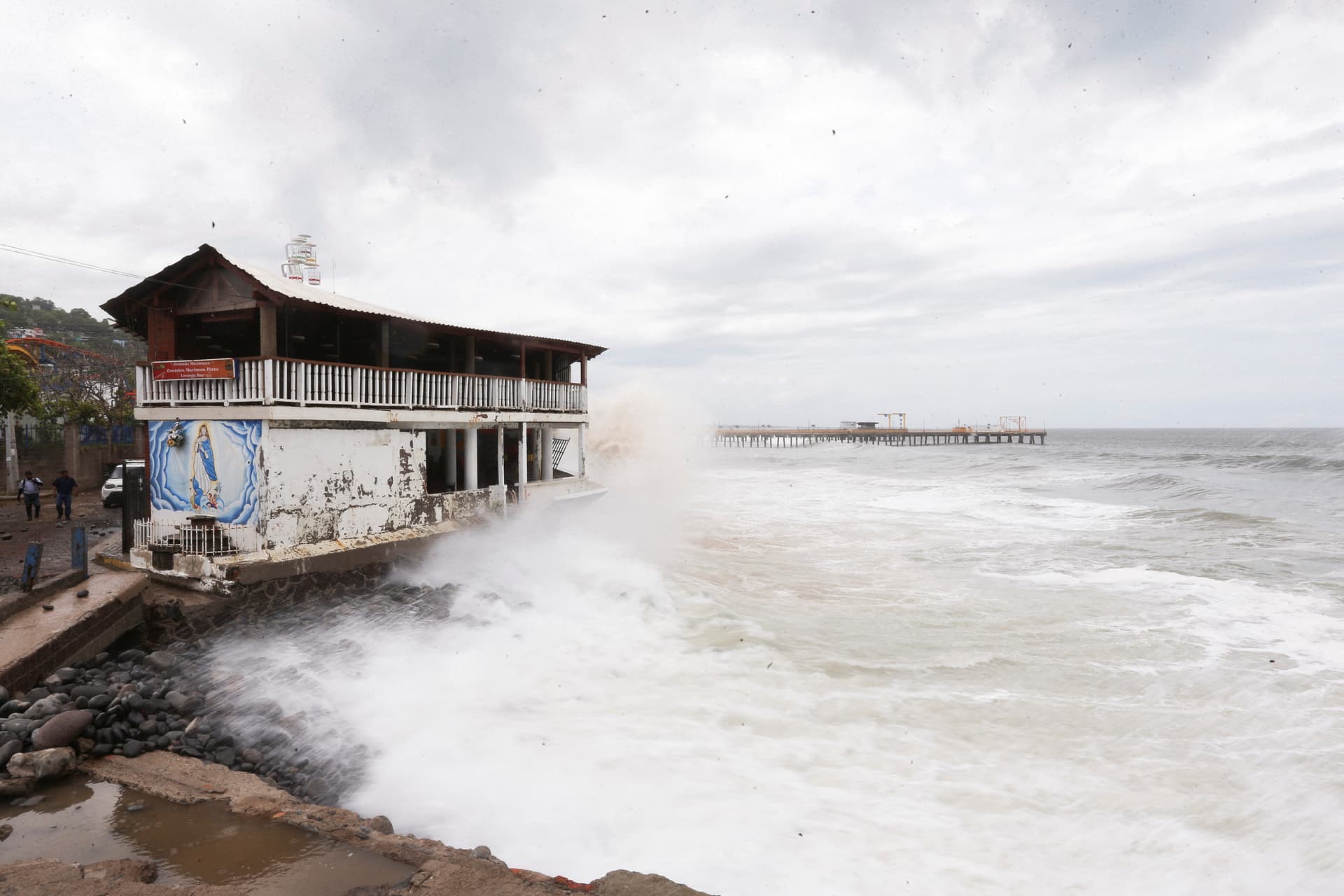 Tormenta tropical Cristina en El Salvador