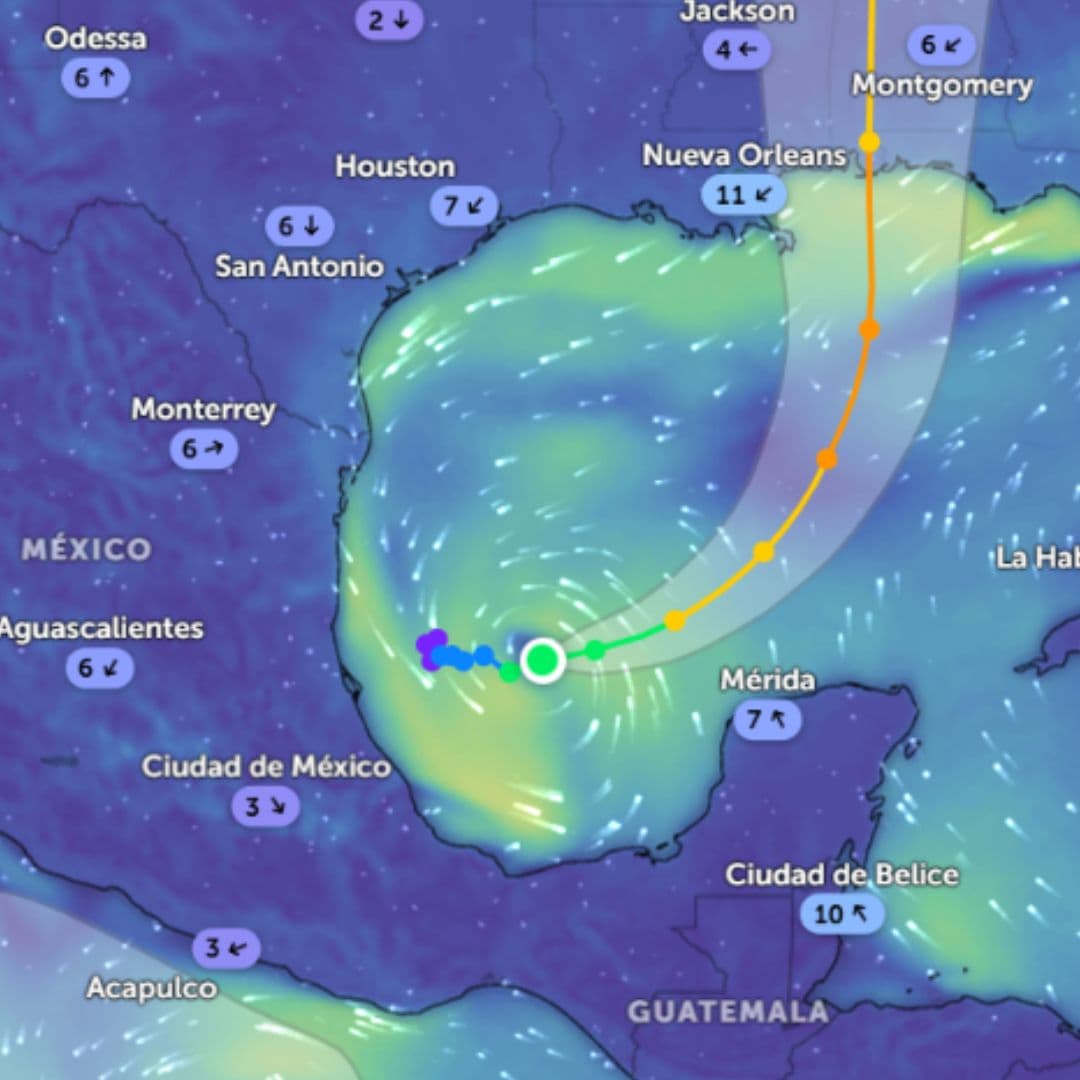 Se Forma la Tormenta Tropical Isaias en el Golfo de México; Esta Es Su Trayectoria