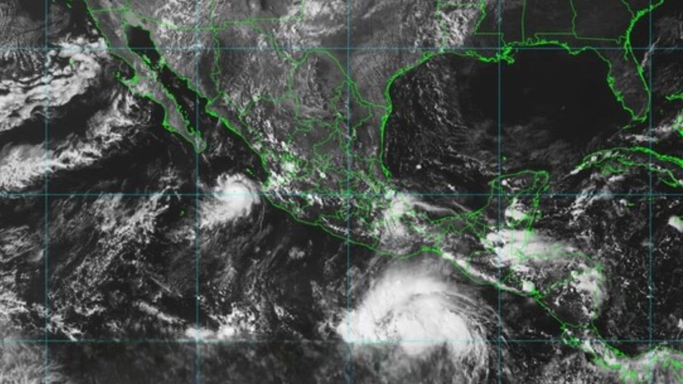 La Tormenta Tropical Trudy se formó a partir de la depresión tropical Veintiuno-E