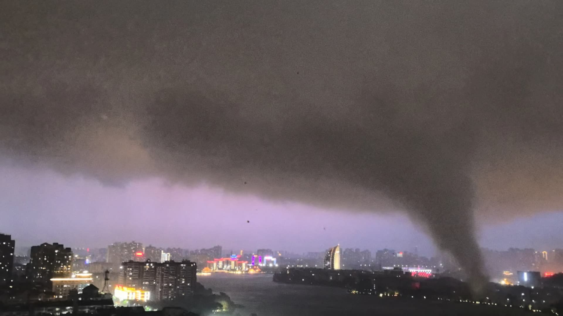 Tornado en China