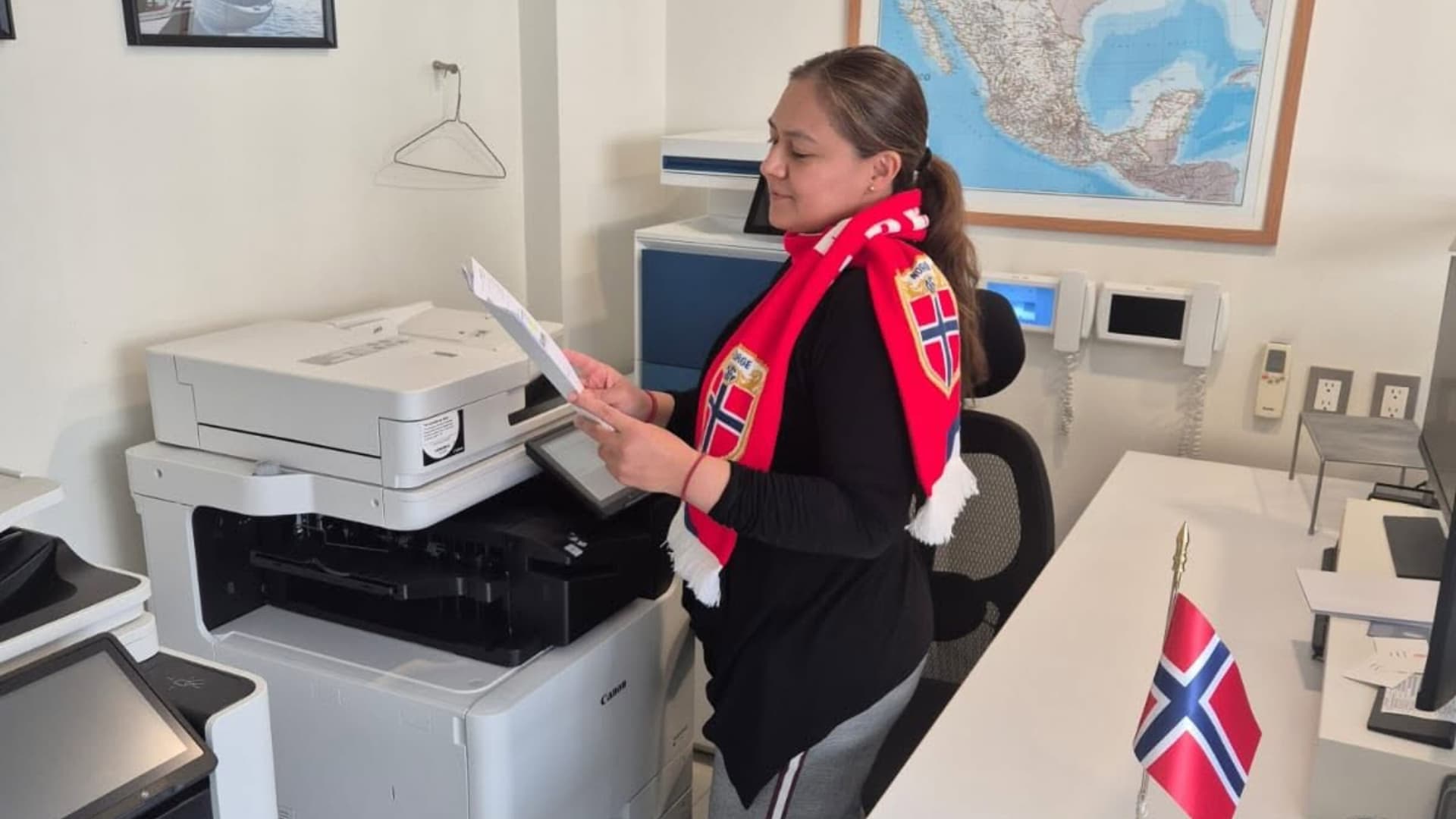 En la Embajada de Noruega en México ofrecen orientación sobre el trabajo en aquel país