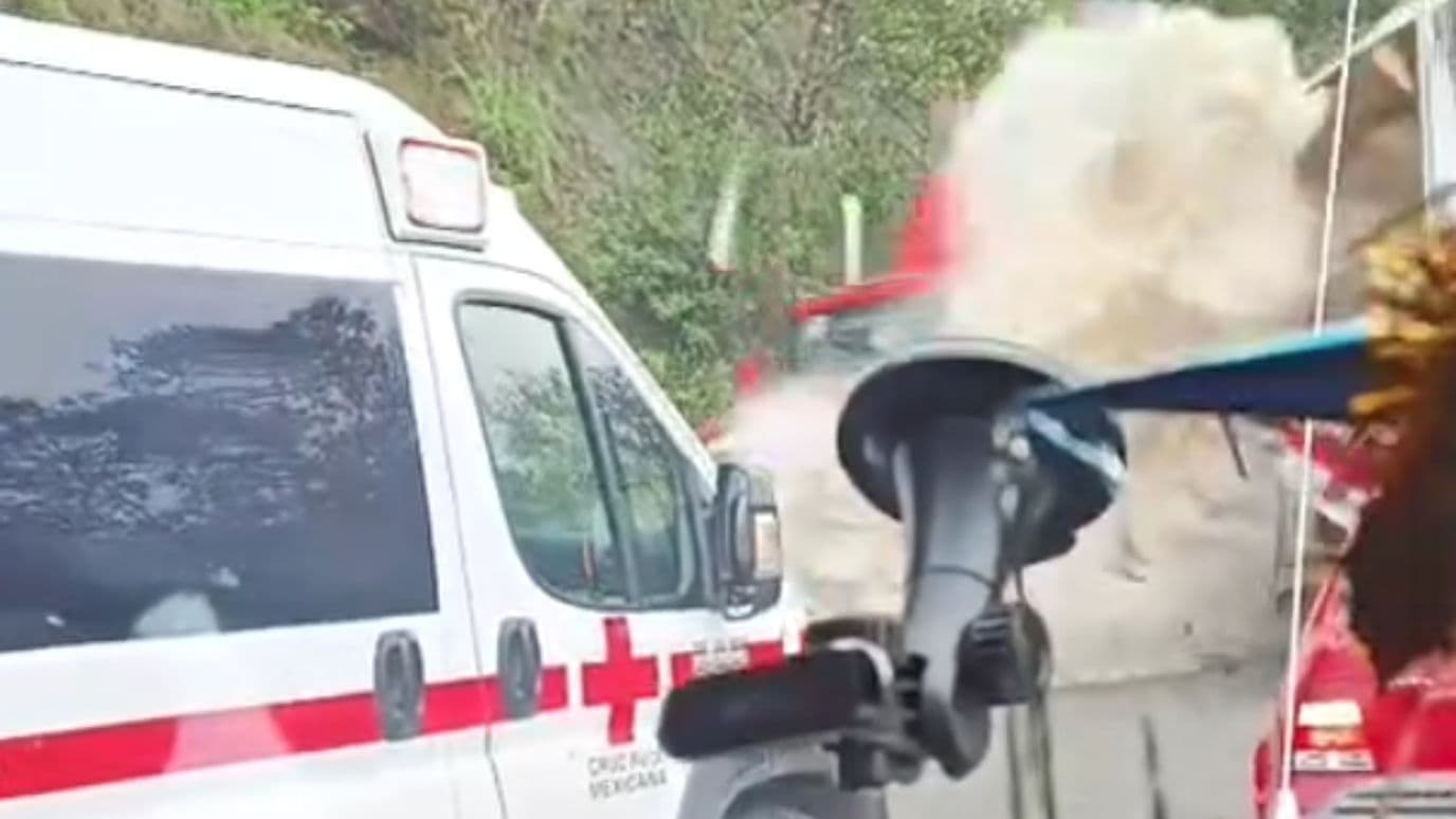 Traíler arrolla a personas previamente accidentadas