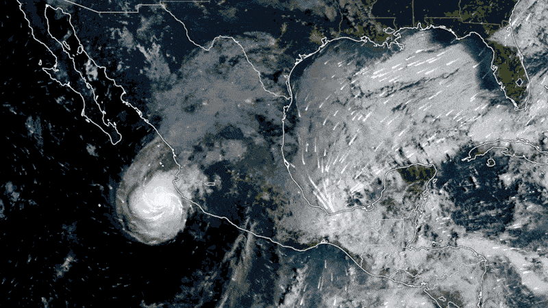 Trayectoria del huracán Trudy