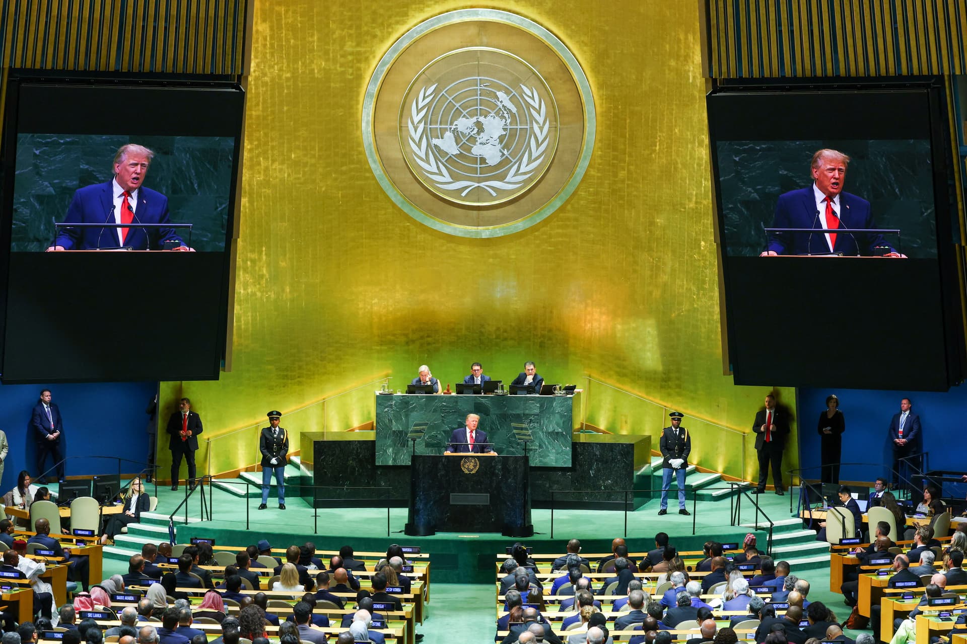 Trump en la Asamblea General de la ONU