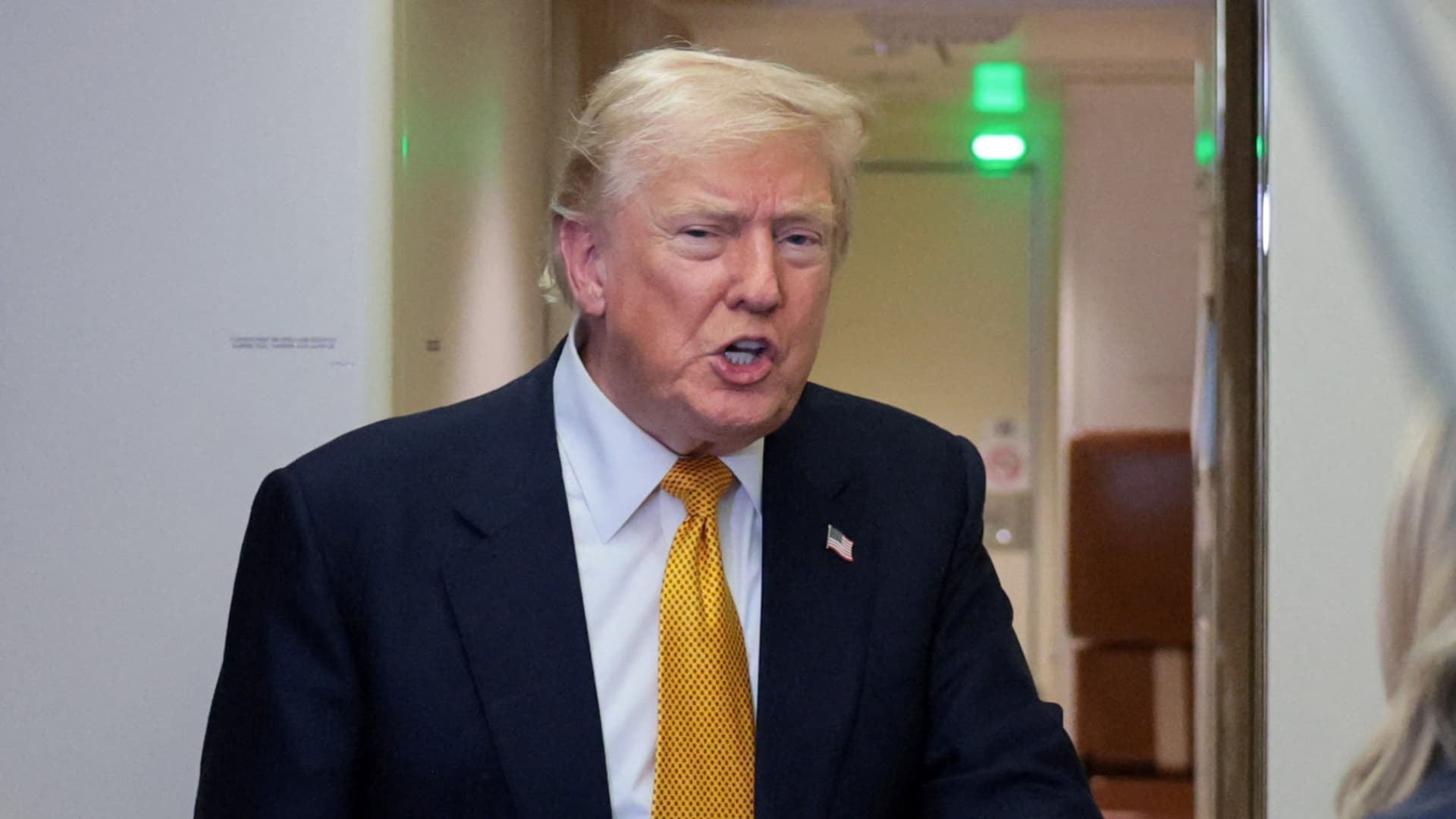 Donald Trump, presidente de Estados Unidos.