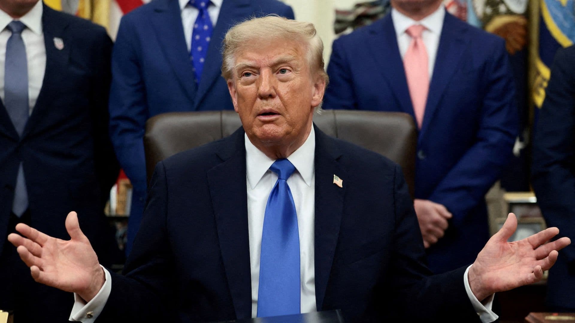 Donald Trump en la Casa Blanca