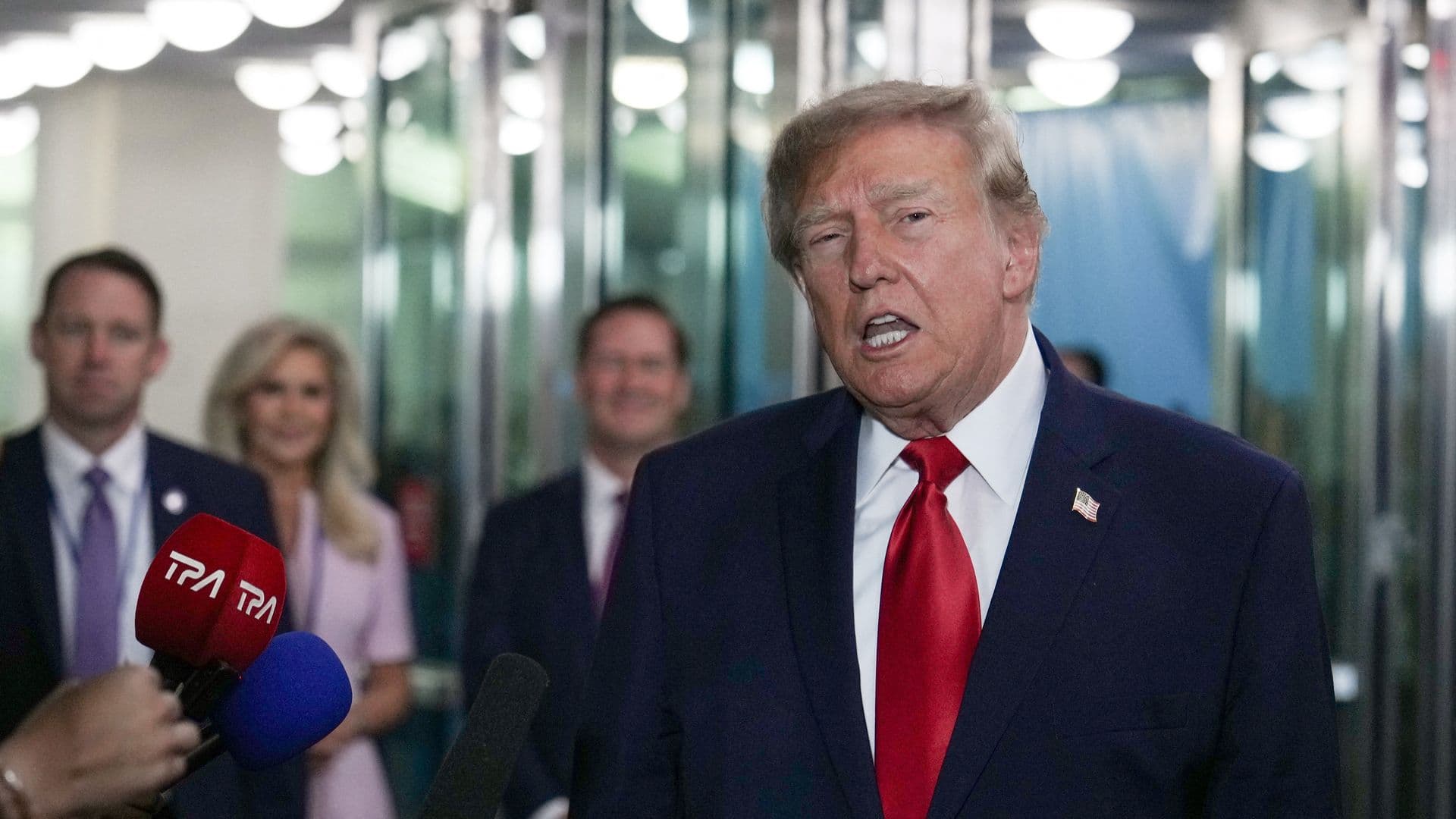 Trump llega a la ONU en Nueva York