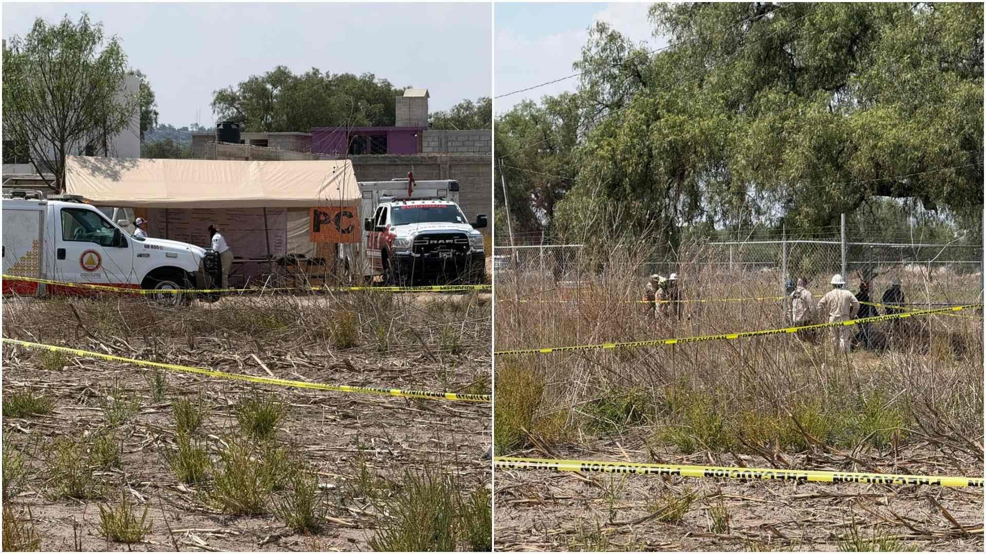 Túnel clandestino en Acolman, Edomex