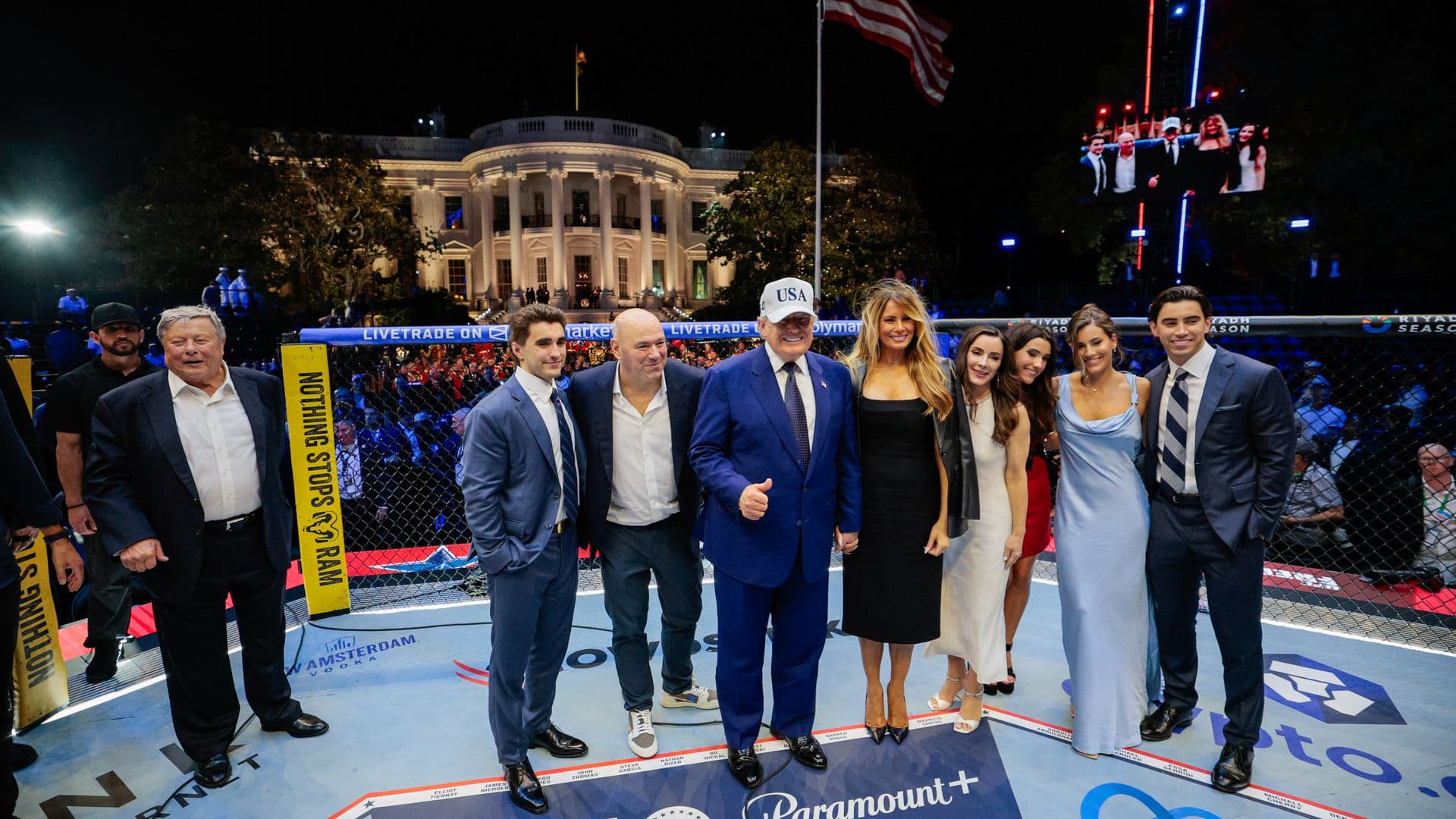 Pelea de la UFC en la Casa Blanca