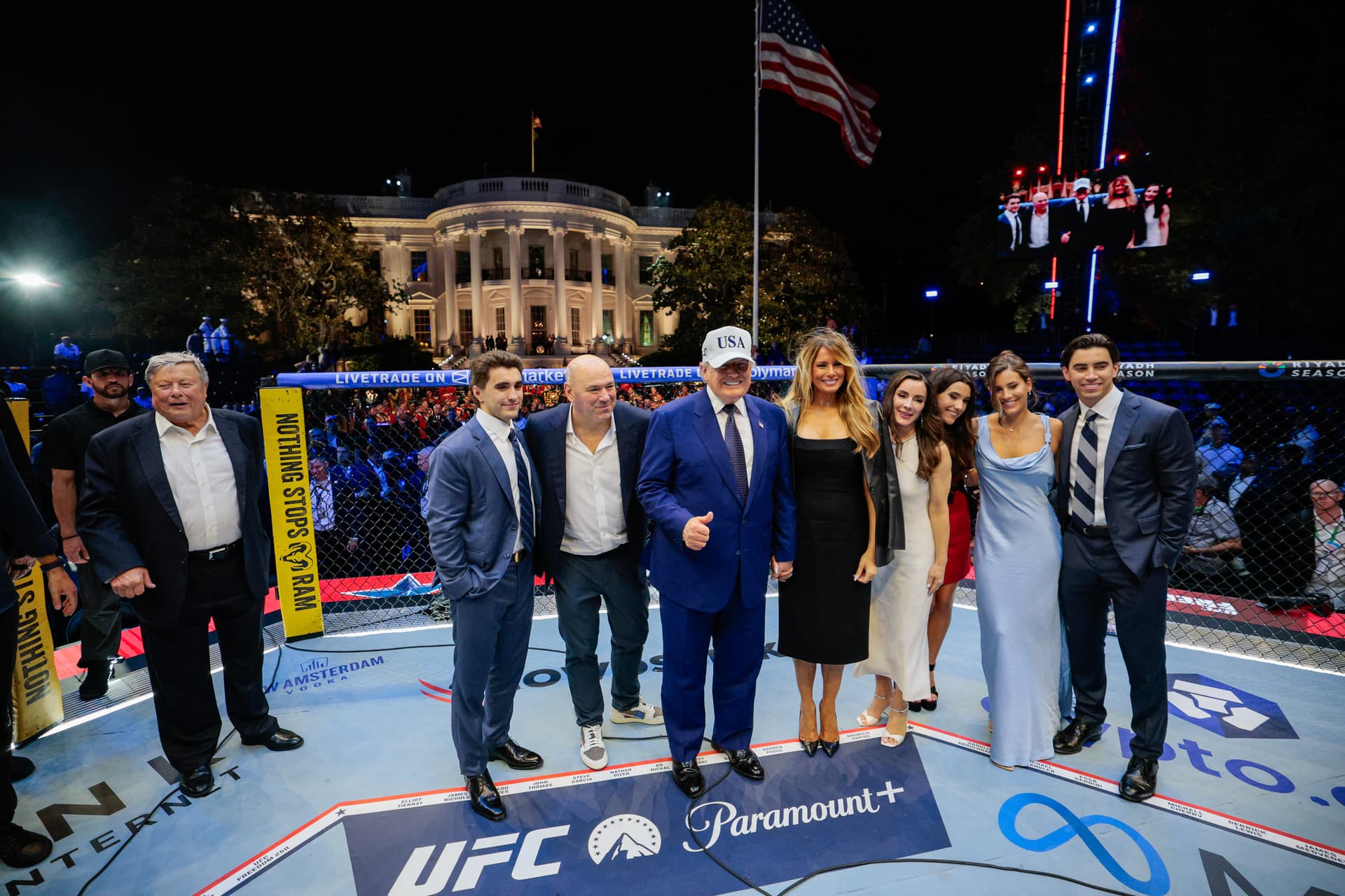 Pelea de la UFC en la Casa Blanca