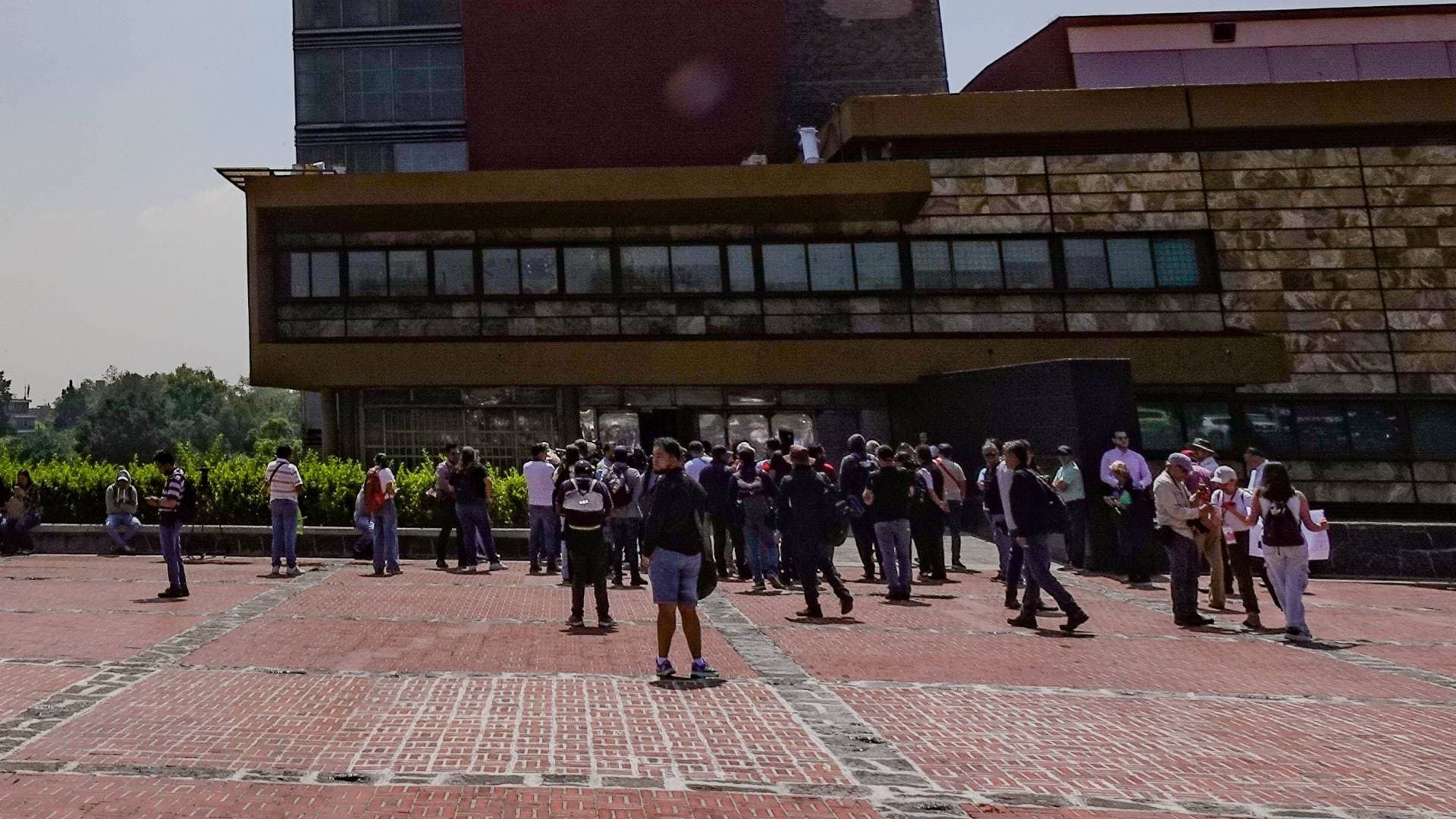 Protesta en Rectoría de la UNAM el 31 de julio de 2026. Foto: Cuartoscuro | Archivo