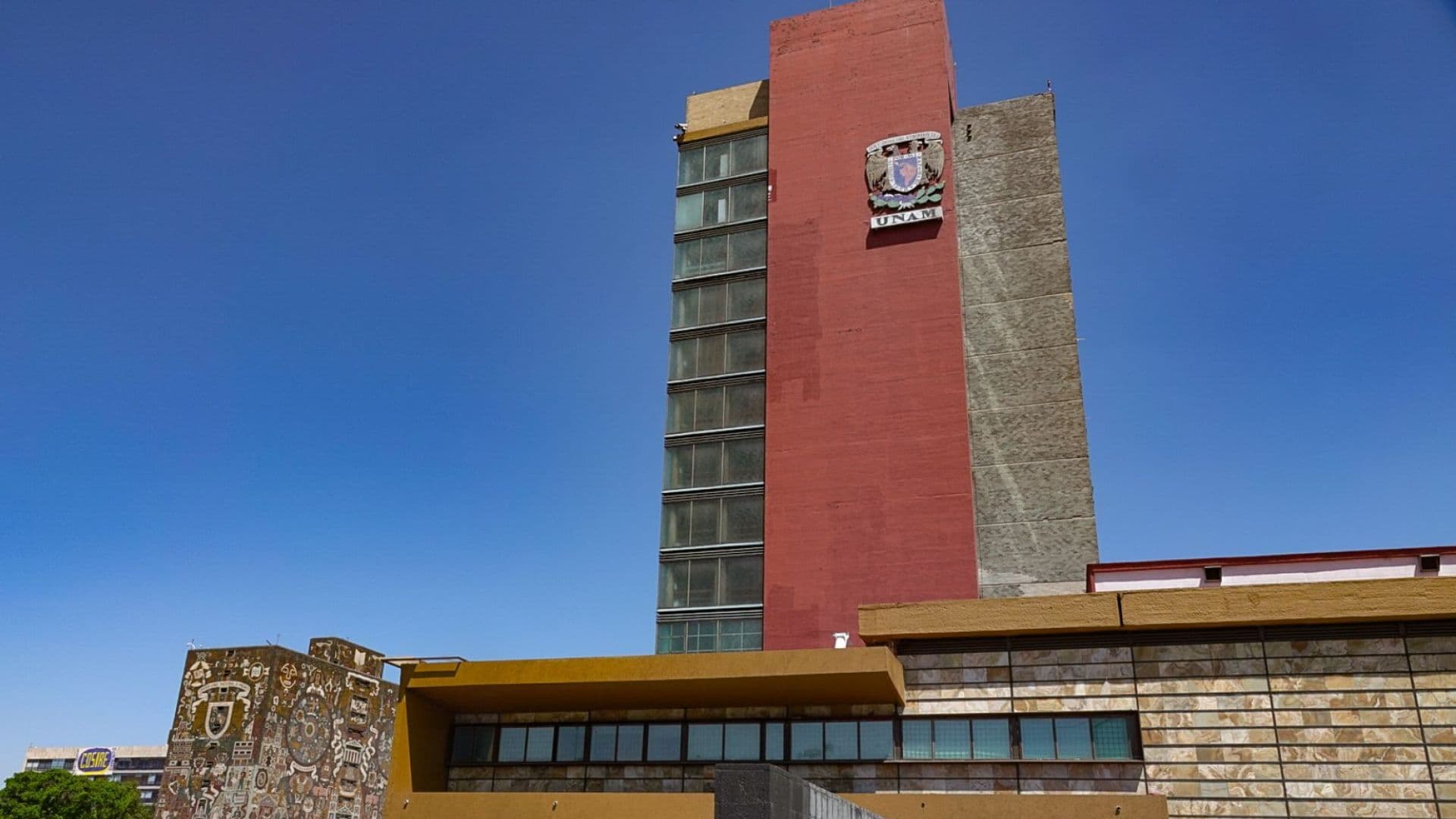 Edificio de la rectoría de la UNAM
