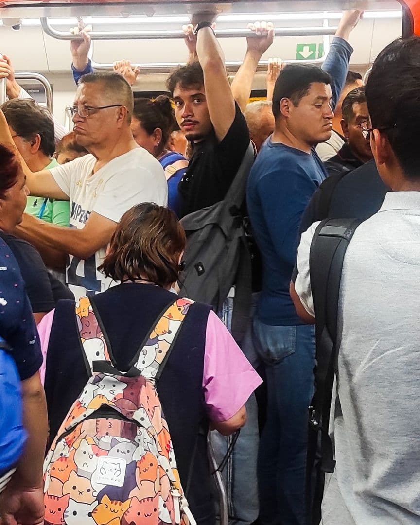 Usuarios del Metro