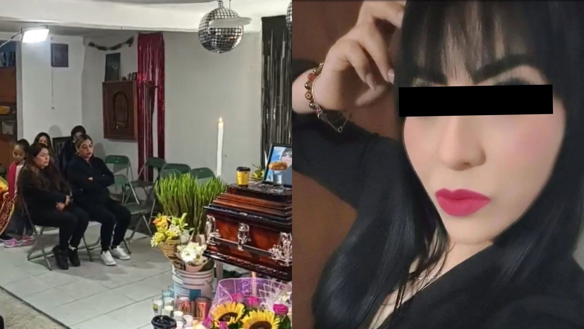 Familiares y amigos despiden a Blanca Adriana Vázquez Montiel tras ser localizada muerta.