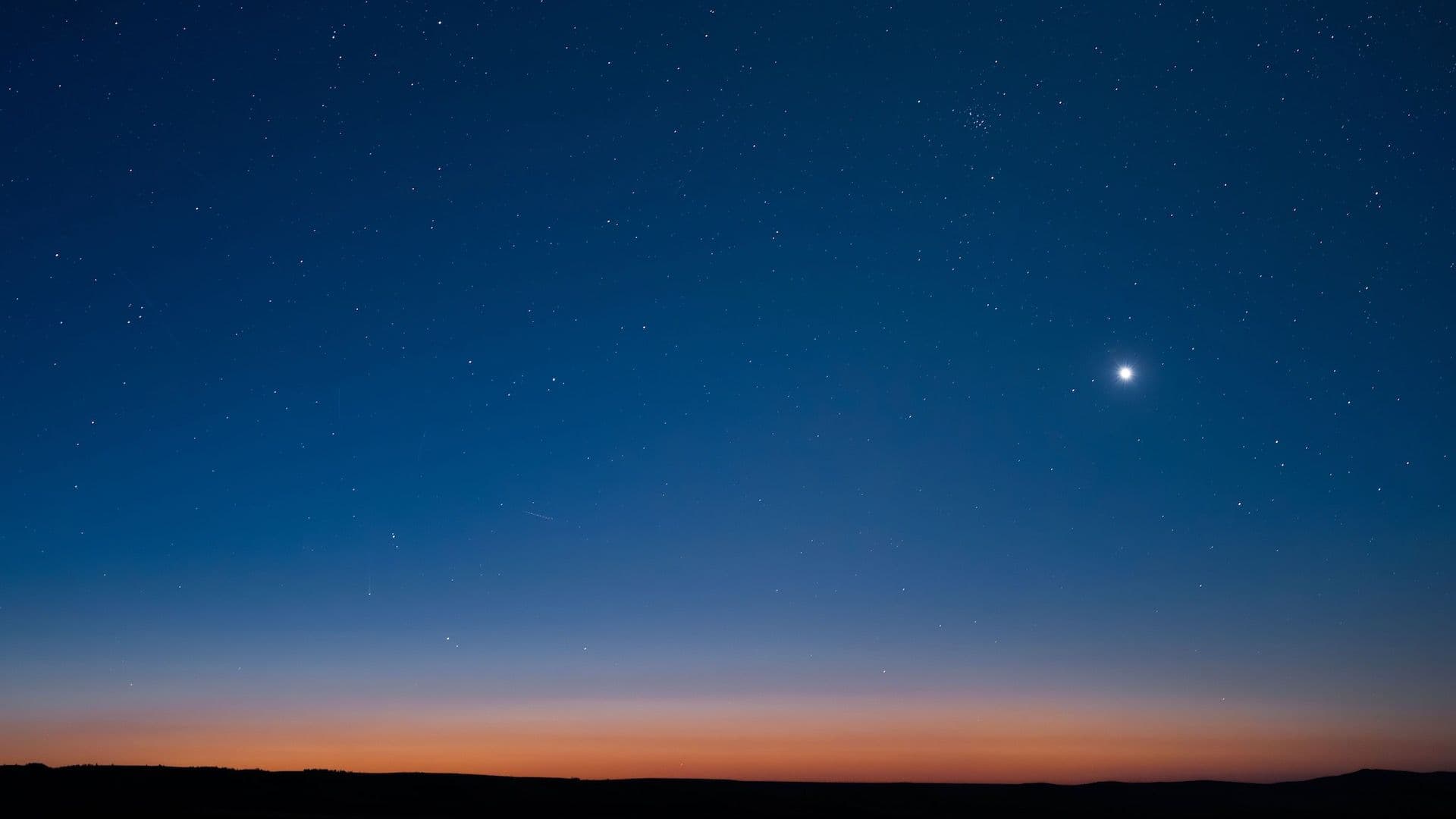 Venus en el cielo de la tarde