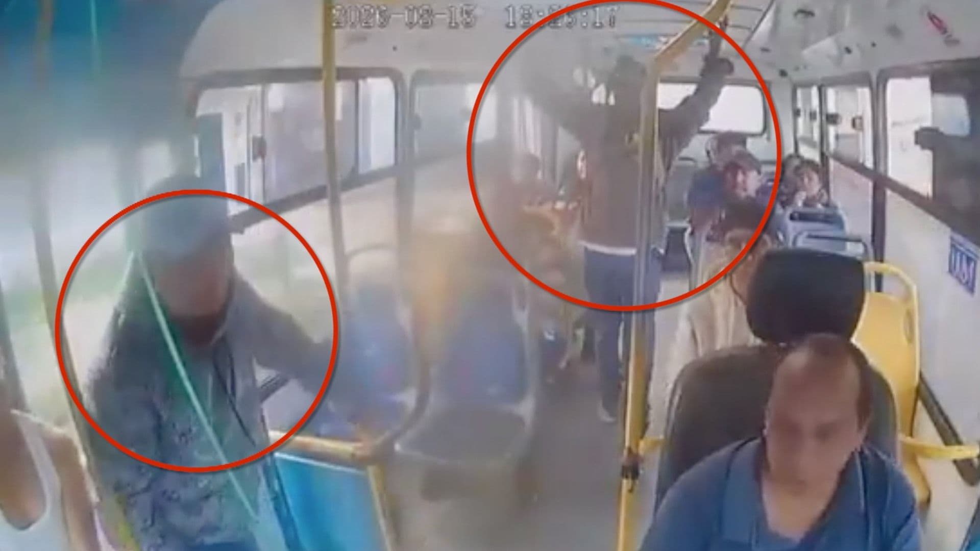 Una usuaria de la ruta 27 trató de resistirse al robo.