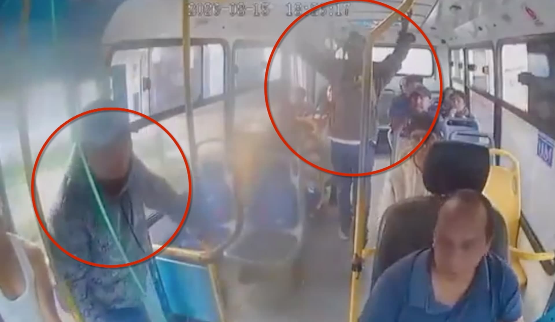 Una usuaria de la ruta 27 trató de resistirse al robo.