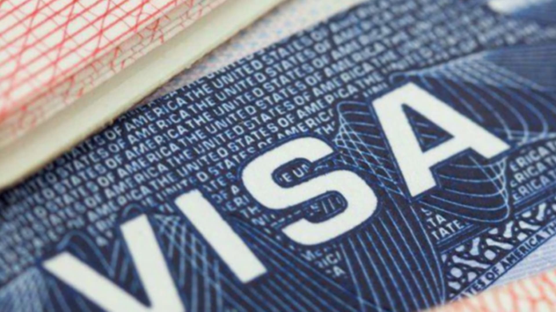 Visa de Estados Unidos.