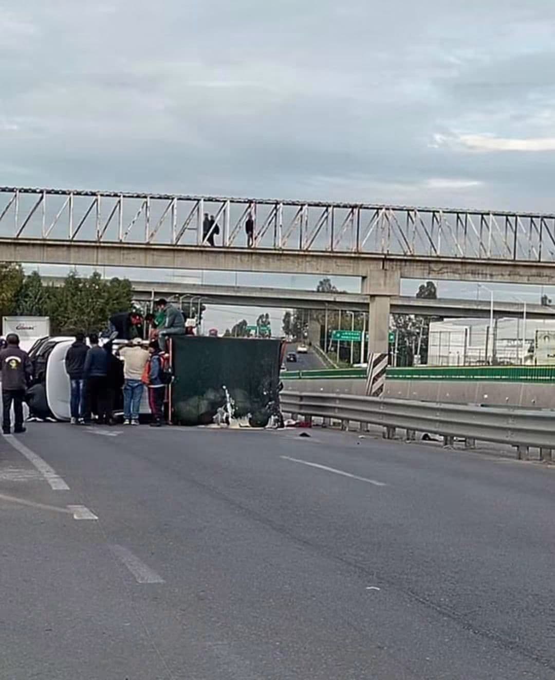 Fue cerrada la Vía Corta con sentido a Tlaxcala.