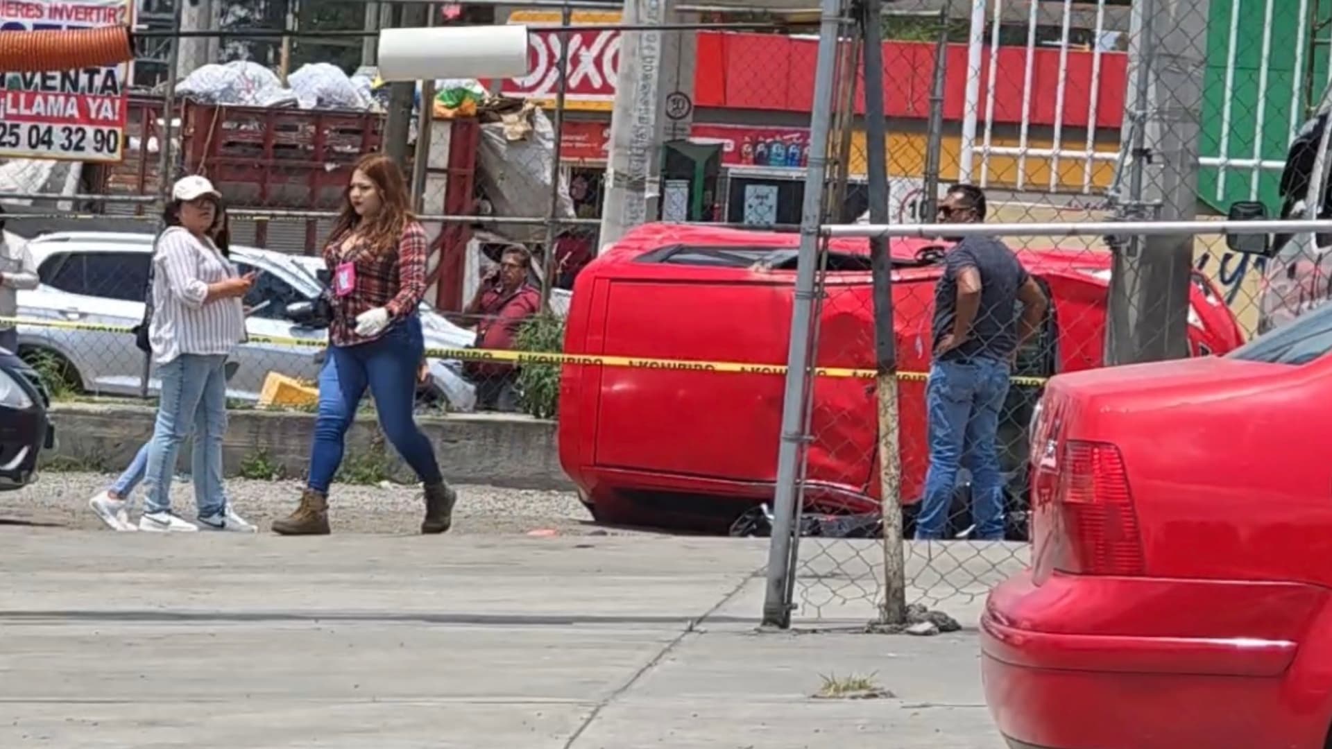 Accidente en Tlaxcala deja sin vida a un ciclista.