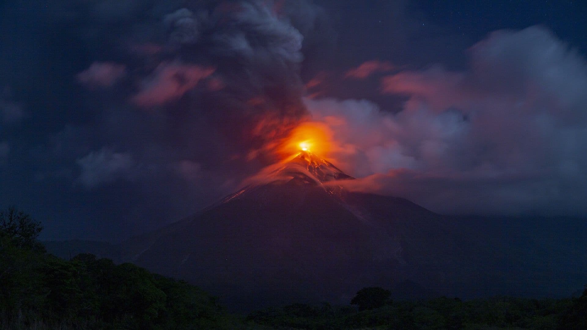 Volcán de Fuego en Guatemala en 2026
