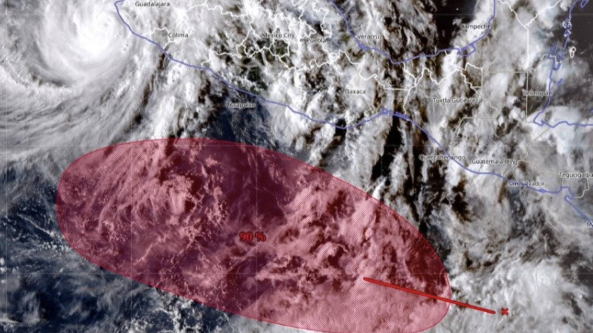 Zona de baja presión en Chiapas 11102026