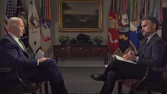 FOTO: Joe Biden, la Entrevista con Enrique Acevedo | N+