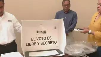 Foto: Voto Anticipado en Veracruz: 256 Personas Participan en Xalapa