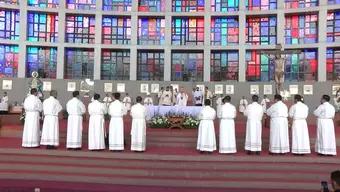 Ordenan a 12 Nuevos Diáconos Durante una Ceremonia en el Santuario de los Mártires