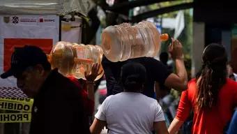 FOTO: Agua Contaminada en la Alcaldía Benito Juárez