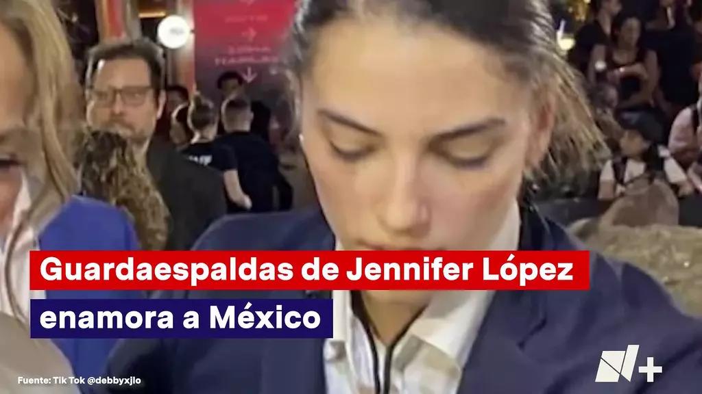 Foto: Guardaespaldas de Jennifer López Enamora a México, Internautas la Buscan