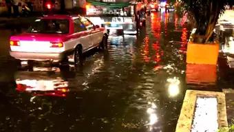 Foto: Inundación CDMX Caos Vial en Períferico y Tlalpan CDMX