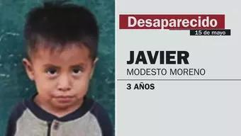 FOTO: Javier Modesto de 3 Años