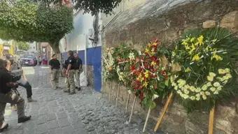 Dejan Coronas Fúnebres Dedicadas a Candidata del PAN-PRI-PRD a la Alcaldía de Guanajuato