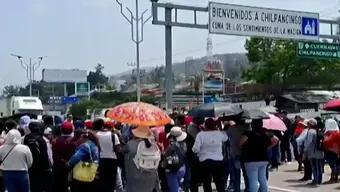 Foto: Se Registra Protesta en Chilpancingo, Guerrero