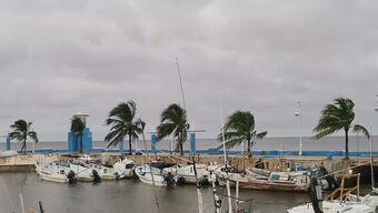 Activan alerta azul por tormenta intensa en Campeche