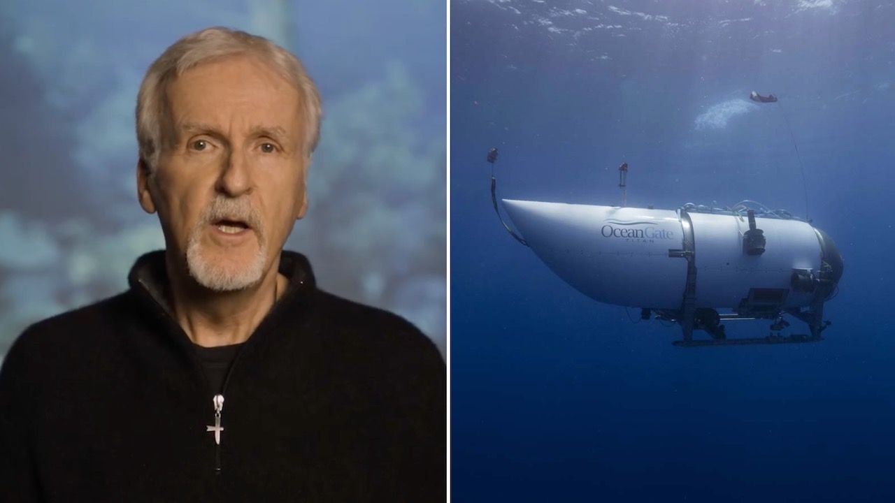 James Cameron filmó la implosión de un submarino en película