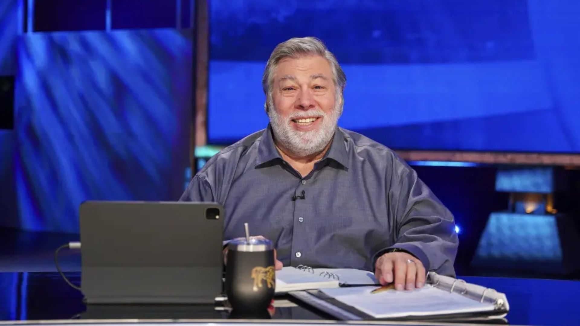 El cofundador de Apple, Steve Wozniak, posa para una fotografía