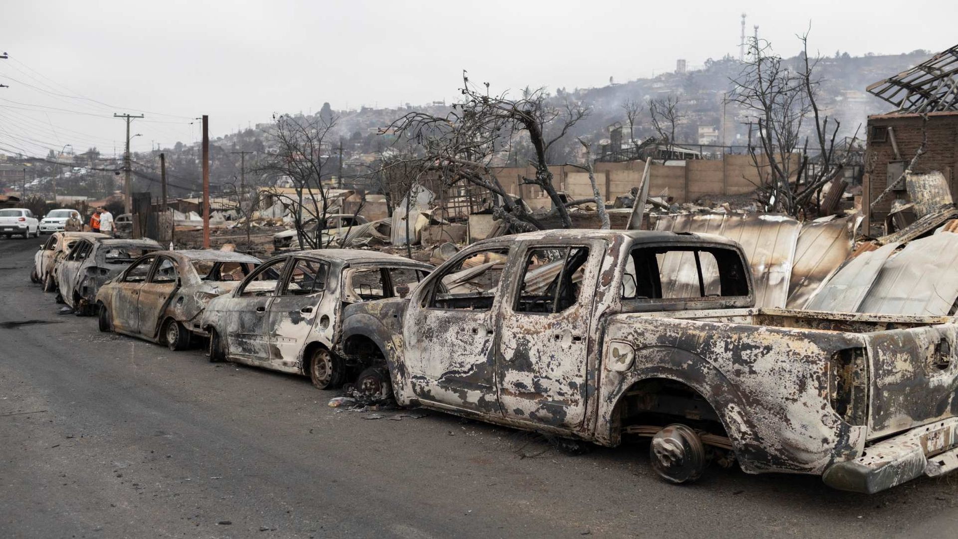 Aumenta la tragedia de los incendios forestales en Chile
