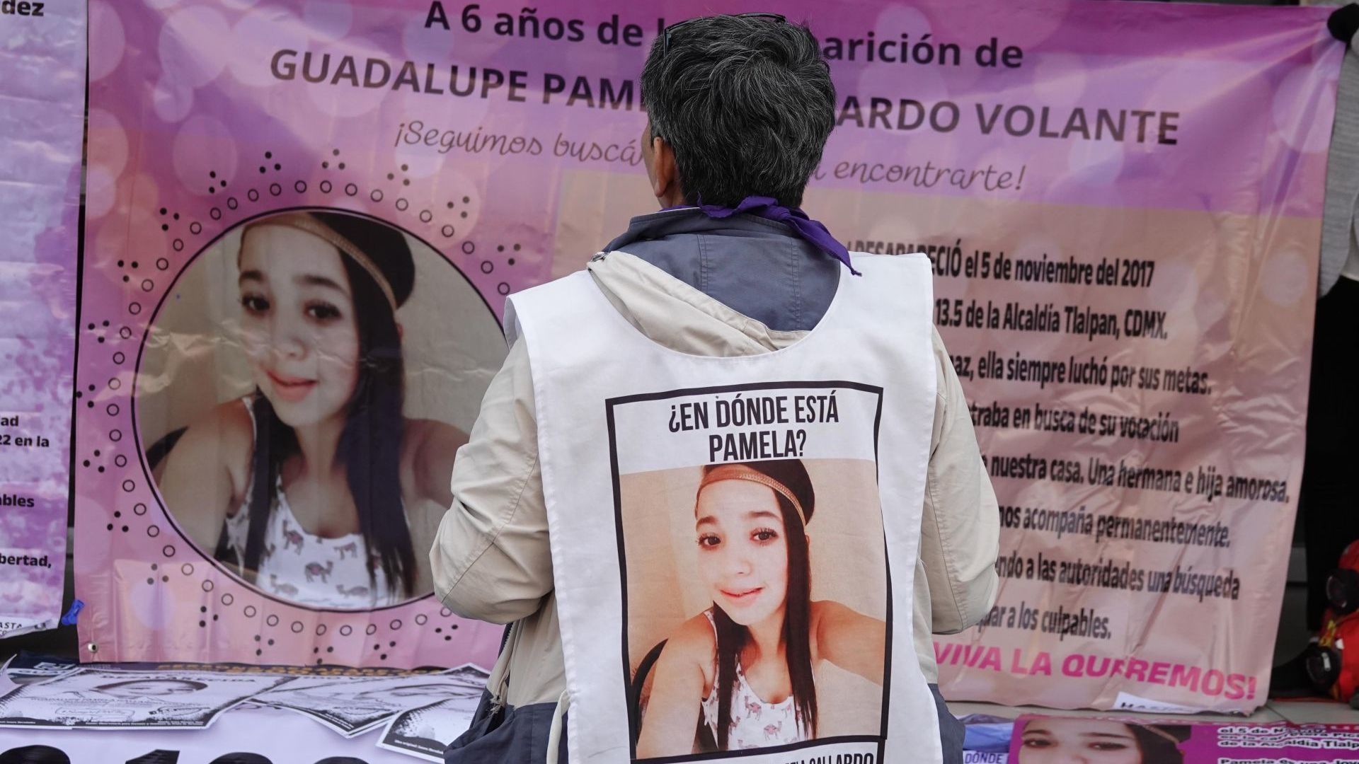 Pamela Gallardo Volante desapareció el 5 de noviembre de 2017 en el Ajusco en la CDMX y pese a las búsquedas no se tiene rastro de ella