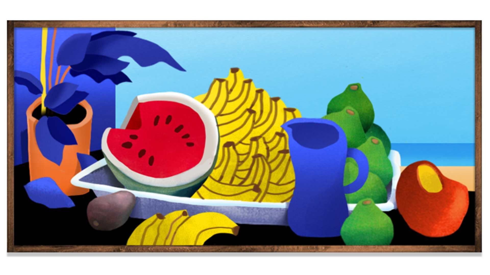 Google dedica su doodle a la pintora colombiana Ana Mercedes Hoyos