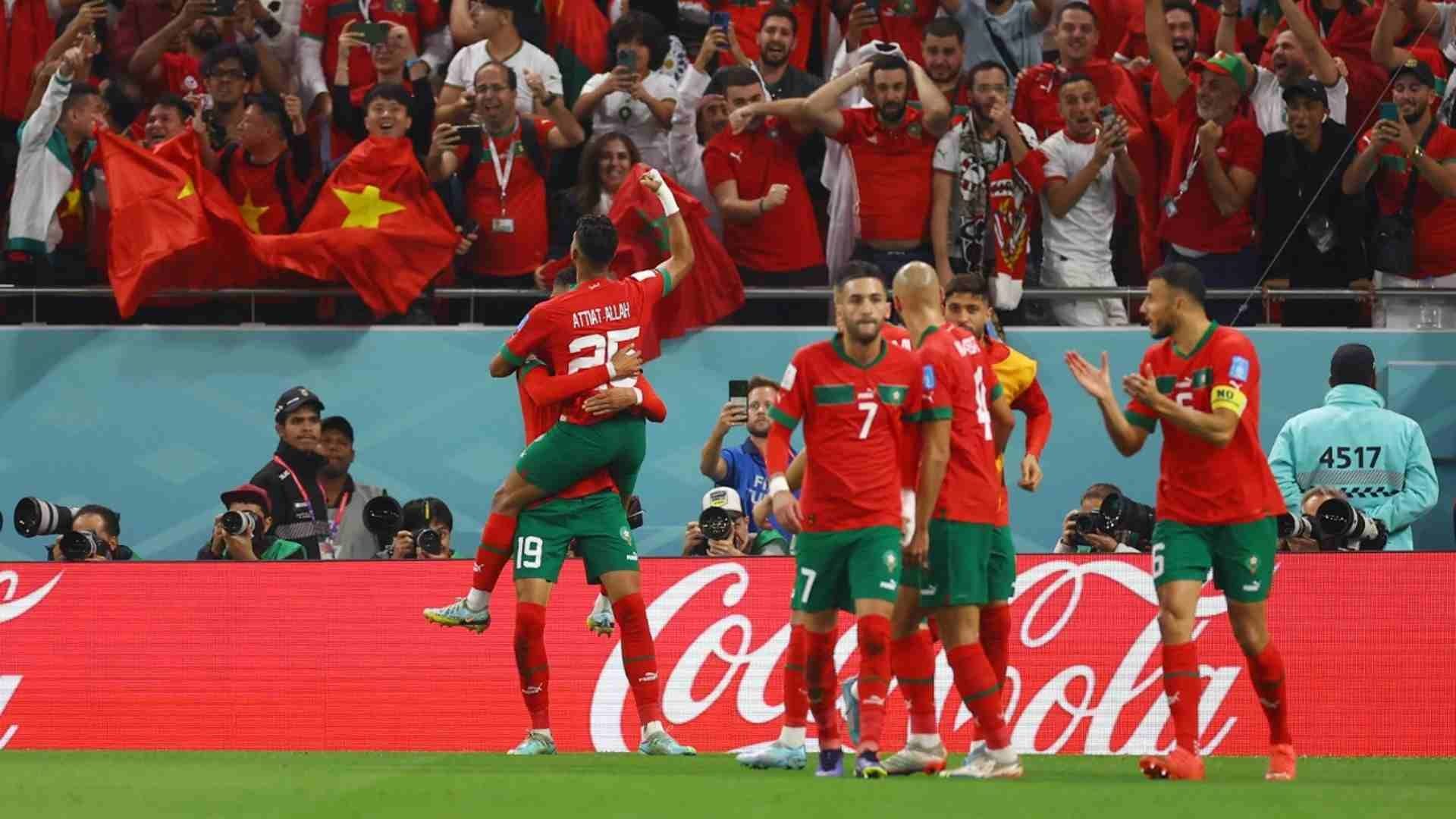 Marruecos es el primer equipó de África en llegar a las semifinales 